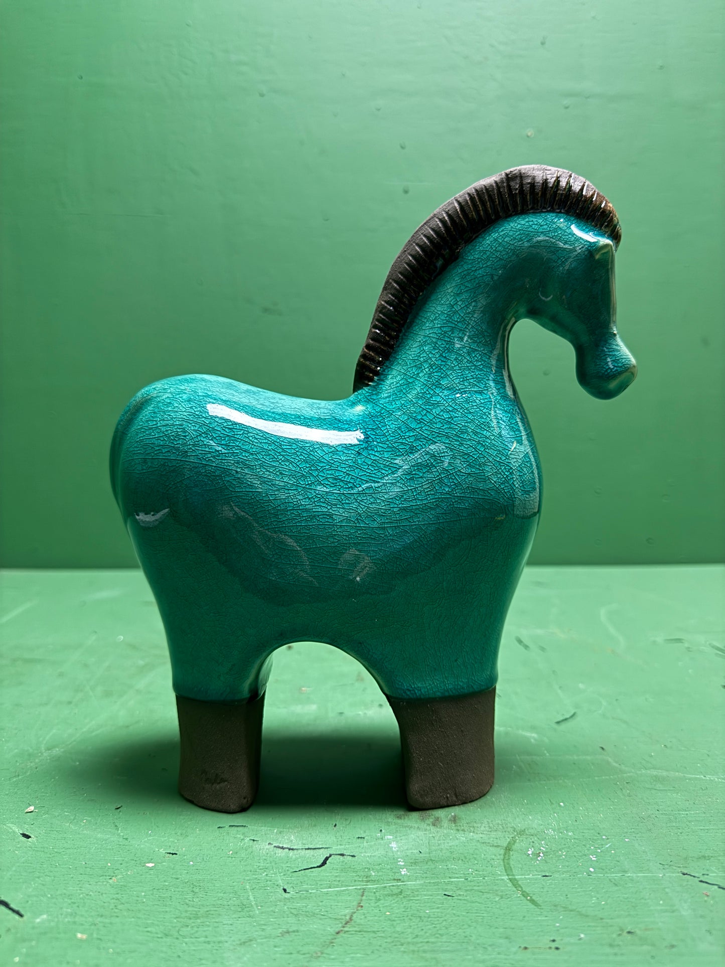 Ceramic Horses By Renowned Design Ceramicist Saliha Kartal