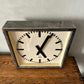 1950s Art Deco Style East German Clock Factory Clock By RFT