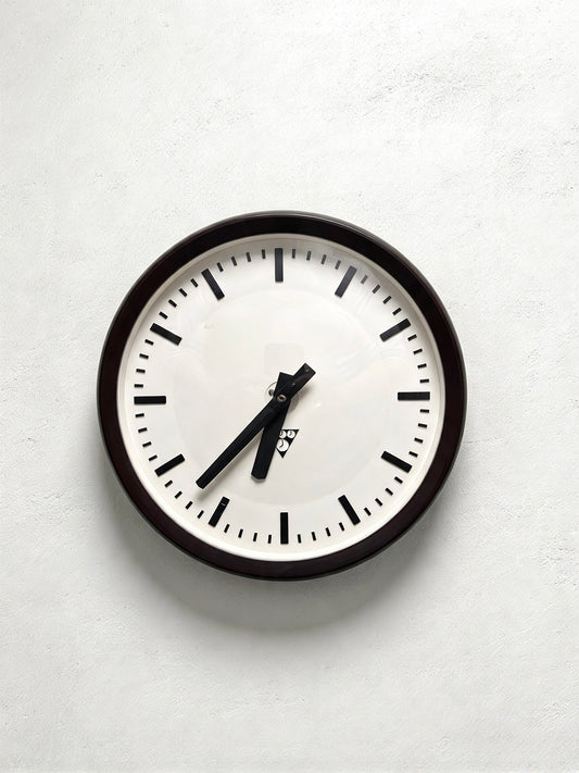 1960s Czech Bakelite Factory Clock By Pragotron