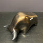 Otto Keramik Large Ceramic Bull West German Pottery Fat Lava