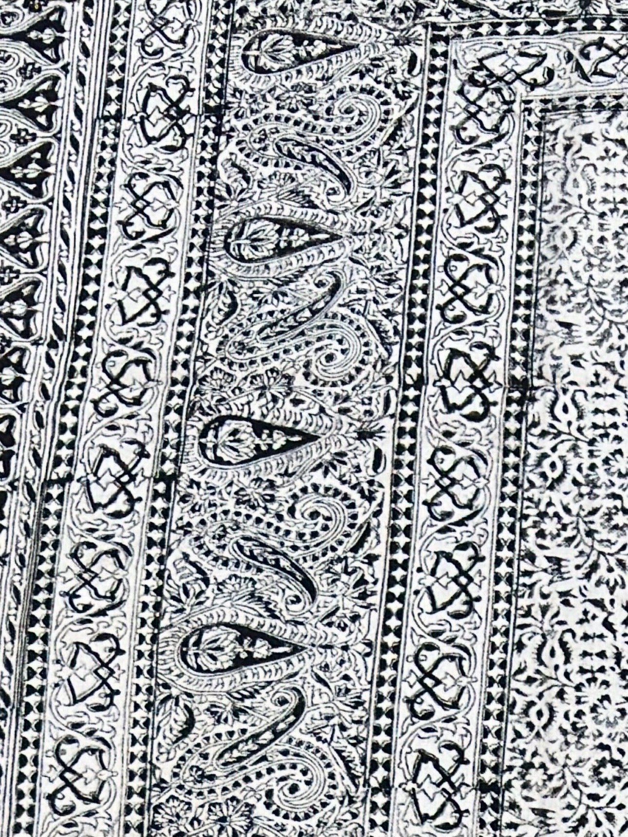 Ghalamkari Hand Block Prints Made In Iran