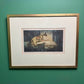 Framed Print Titled ‘ Workshop ‘ No 10 Of  100 Signed Mallinson 1977