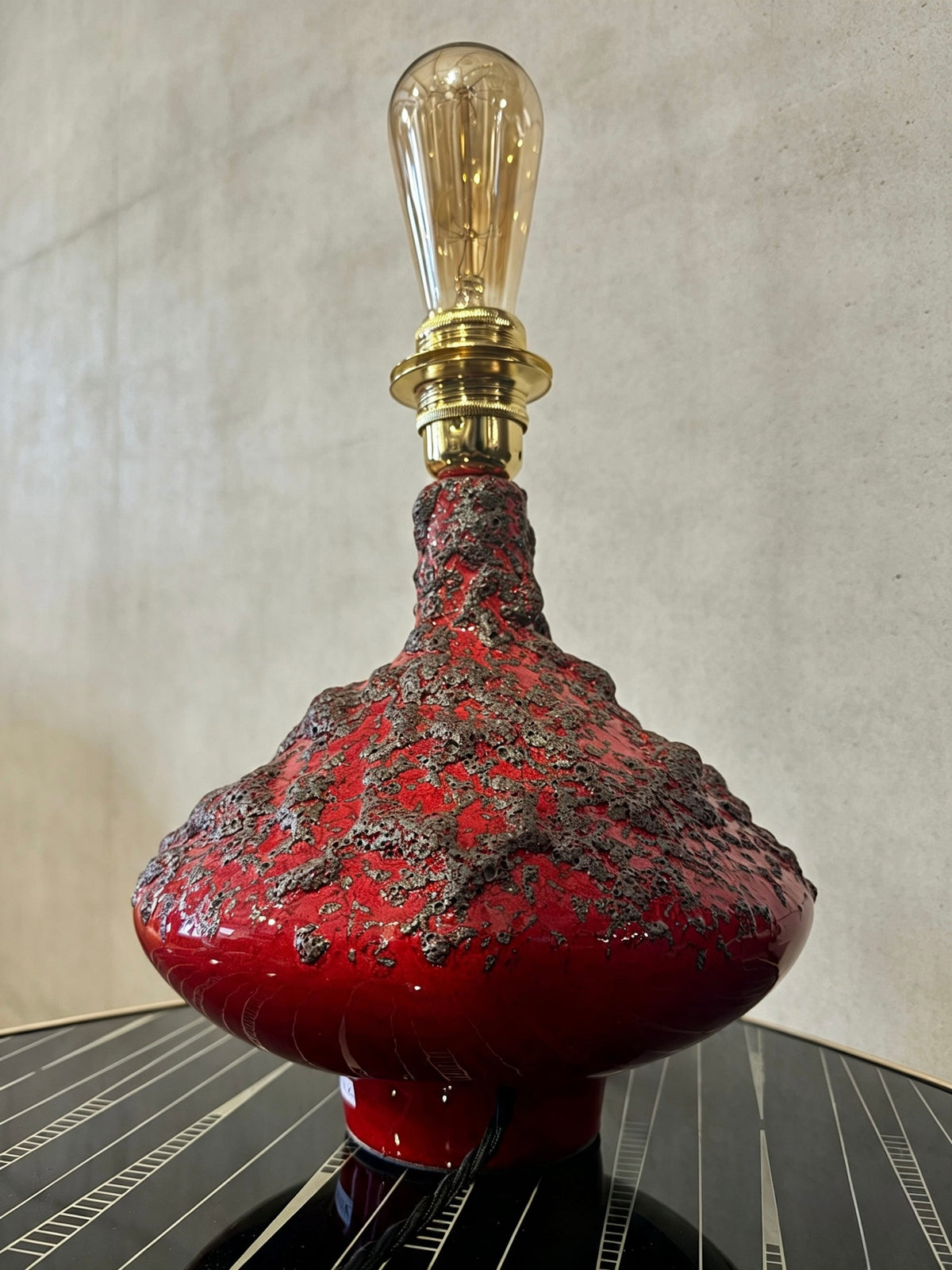 Otto Keramik Fat Lava UFO Lamp