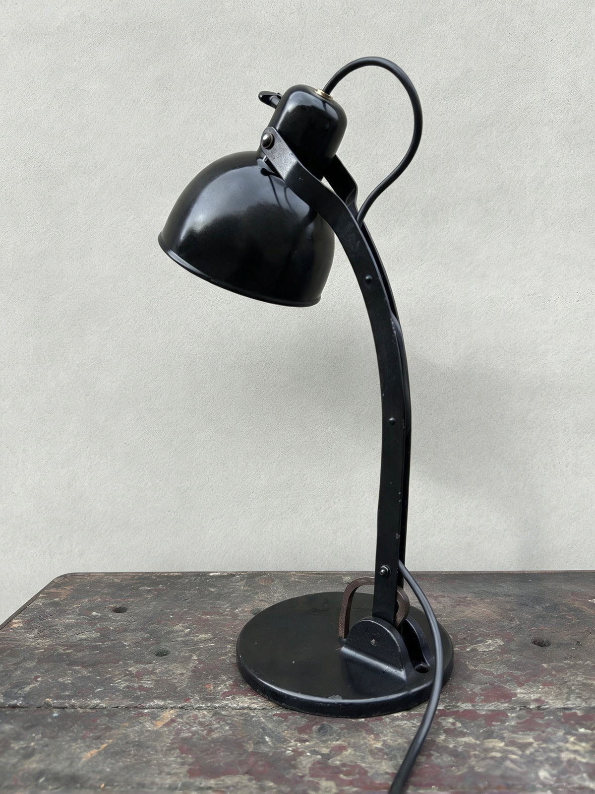 Rare 1930s Bauhaus Desk Lamp By Dr. Ing. Schneider & Co
