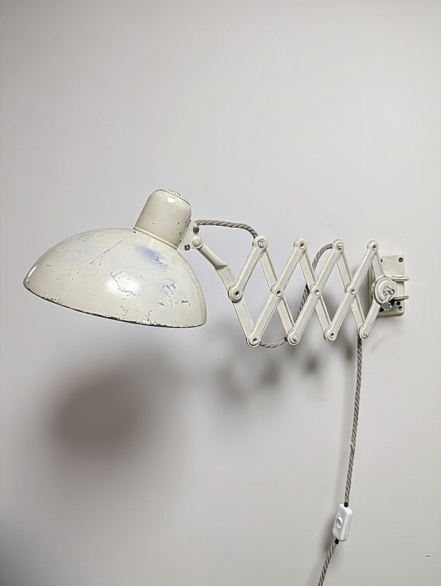 1950s Kaiser Idell Model 6718 Scissor Lamp
