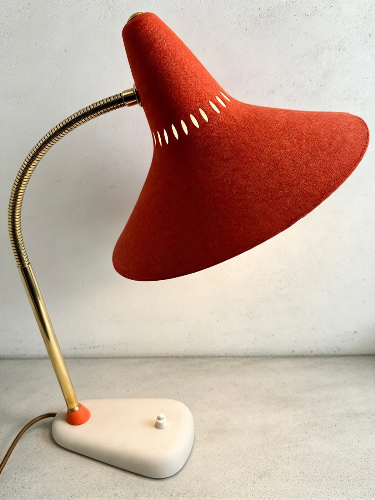 1960s Goose Neck Desk Lamp By SIS Germany