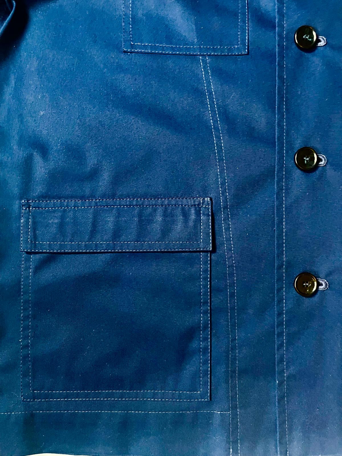 The 'Mintan' Made In London Classic Work Wear Drill Cotton Over Shirt