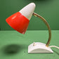 1970s German Retro Orange & White Table Lamp