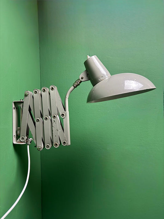 1970s Industrial Scissor Lamp By SIS Leuchten Germany