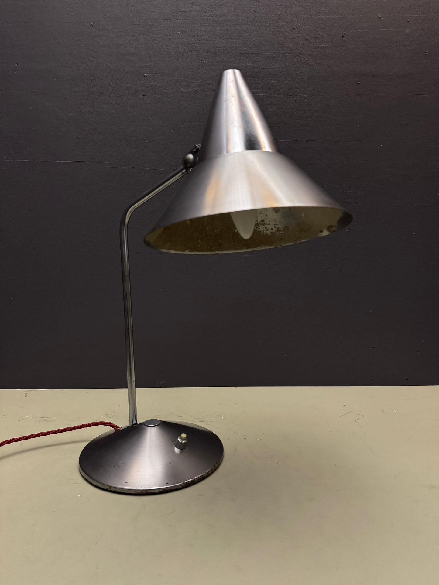 1950s Table Lamp By Christian Dell For Helo Leuchten