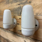 1950s Porcelain & Opaline Glass Bathroom Lights By Sigvard Bernadotte For IFO