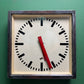 1950's East German Industrial Factory Clocks By Elfema