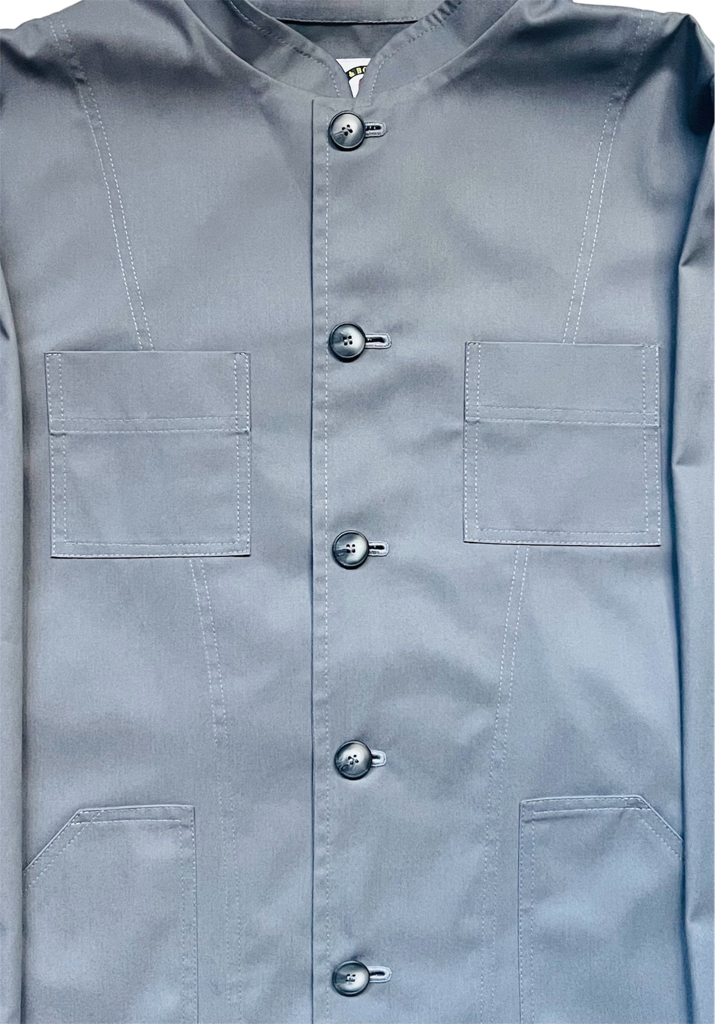 The 'Mintan' Made In London Classic Work Wear Drill Cotton Over Shirt
