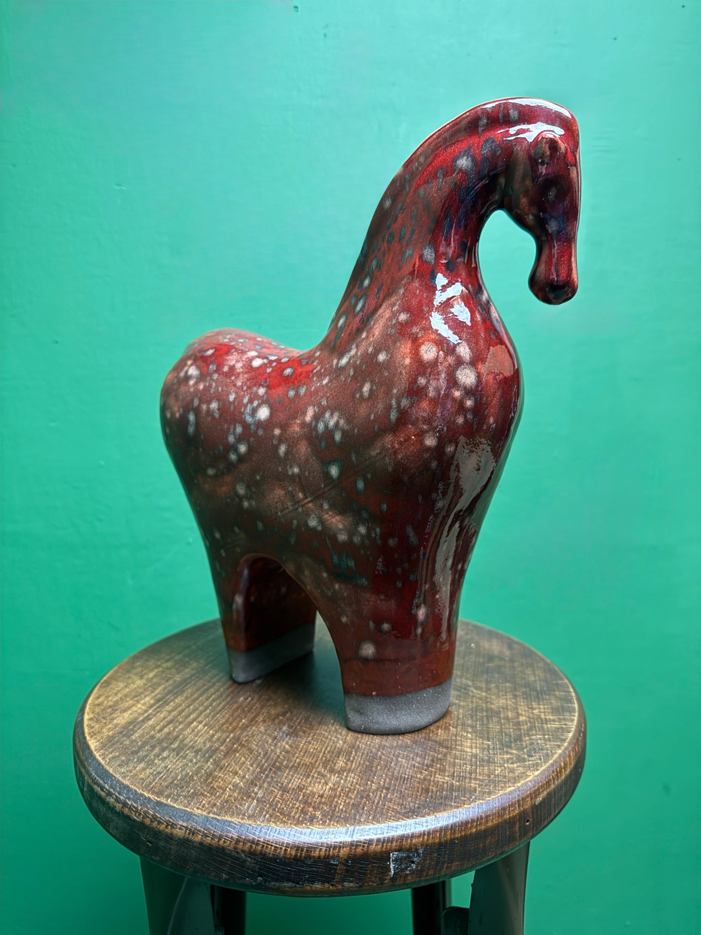 Ceramic Horses By Renowned Design Ceramicist Saliha Kartal