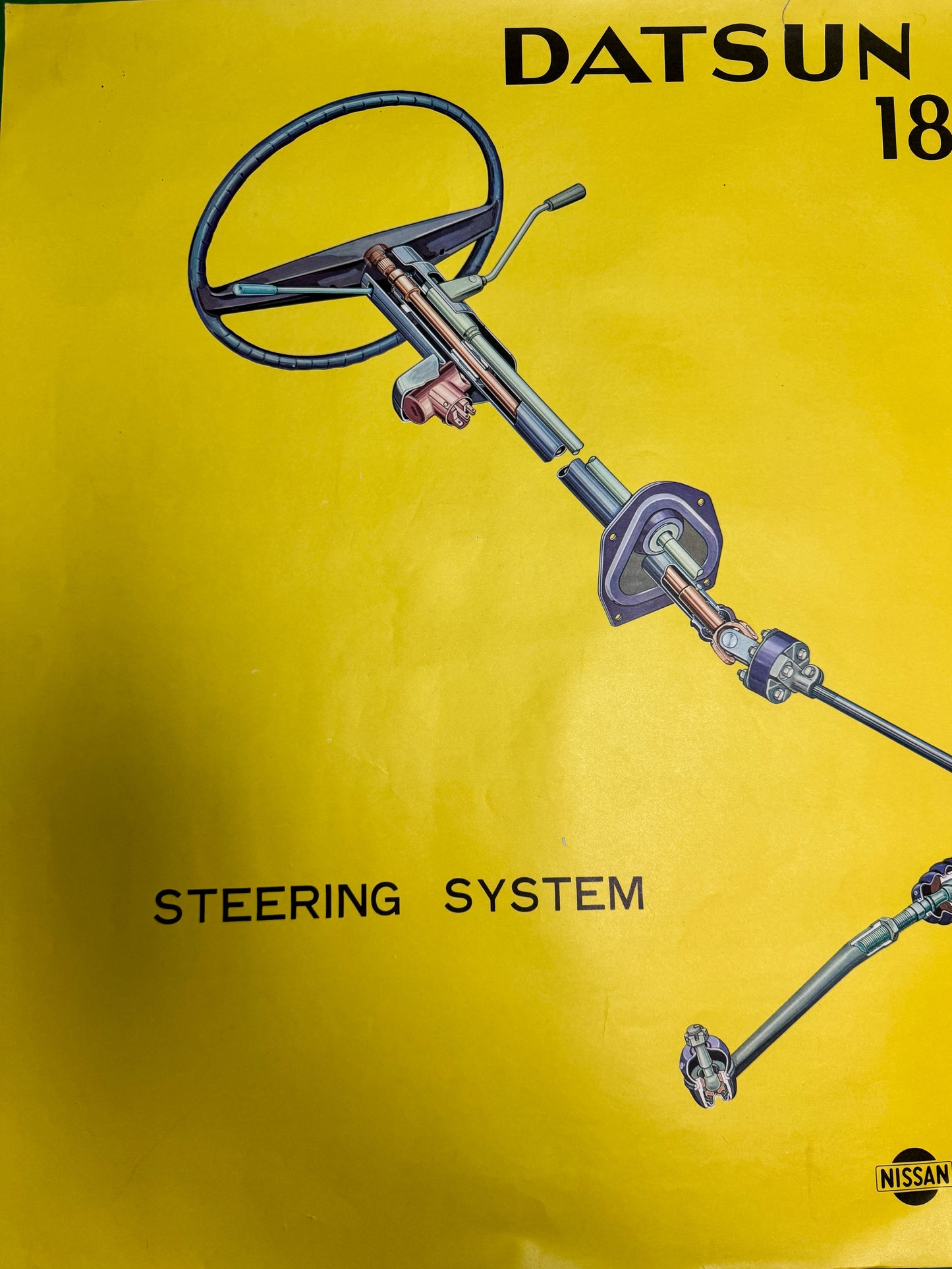 1960s Datsun 1800 Dealership Poster