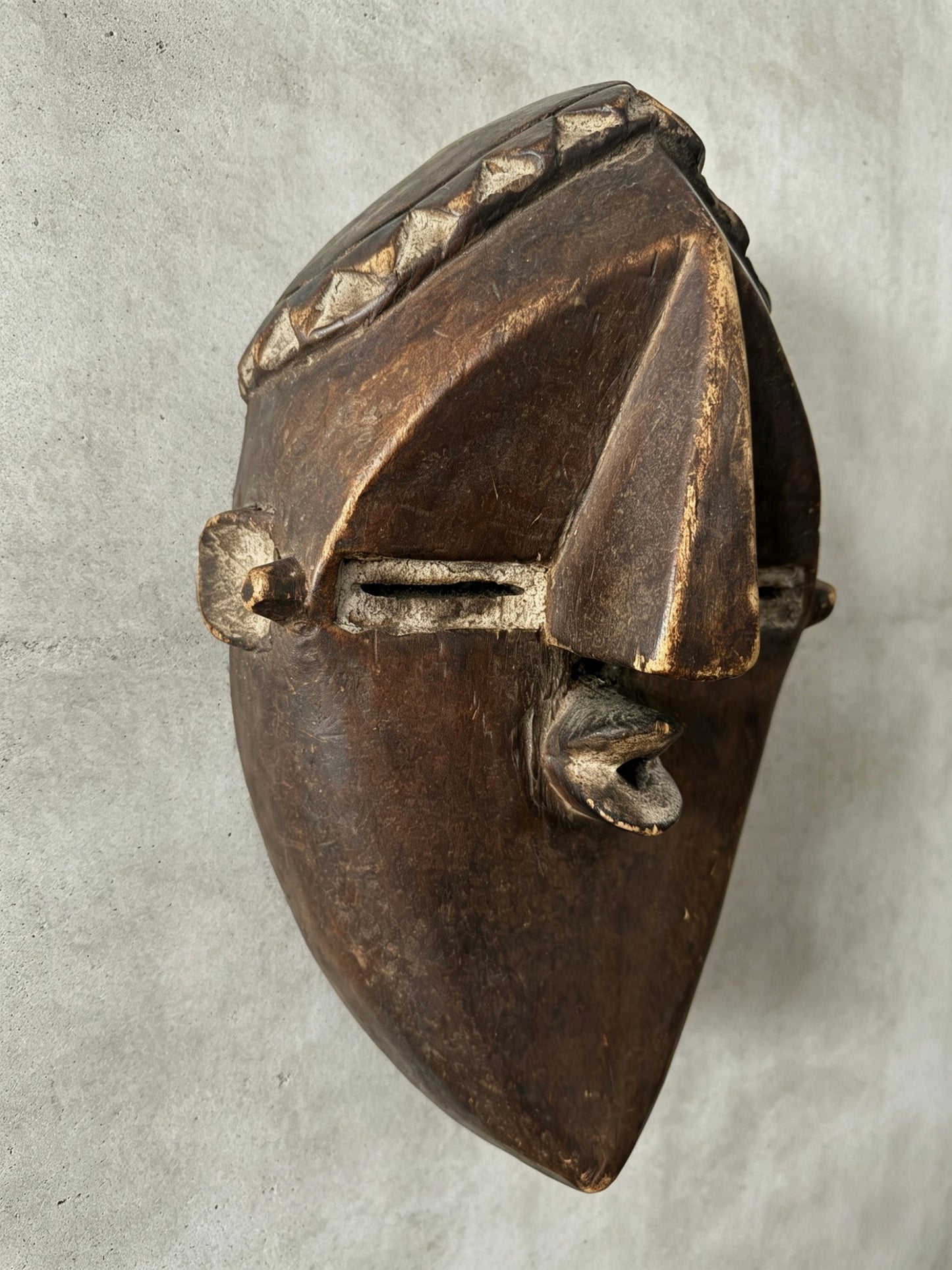 Lwalwa Initiation Mask From The D.R. Congo