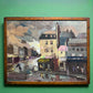 Oil Painting On Board Titled ‘ Stormy Night ‘