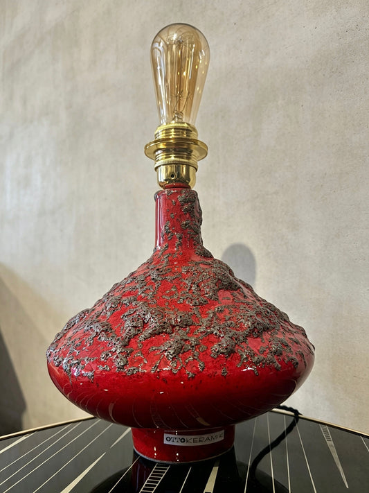 Otto Keramik Fat Lava UFO Lamp