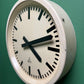 1950s East German Industrial Factory Clock By RFT