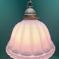 1920s Opal Glass Pendant Light
