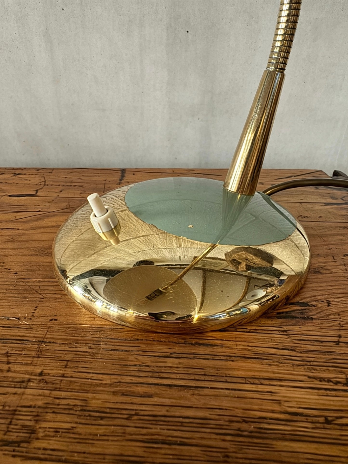 1950s Gooseneck Table Lamp By Hala