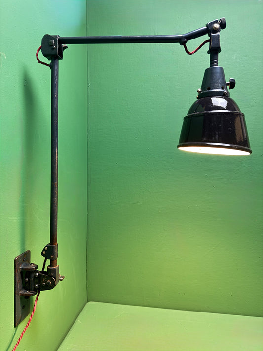 1930s Wall Mounted Task Lamp By Curt Fischer For Midgard