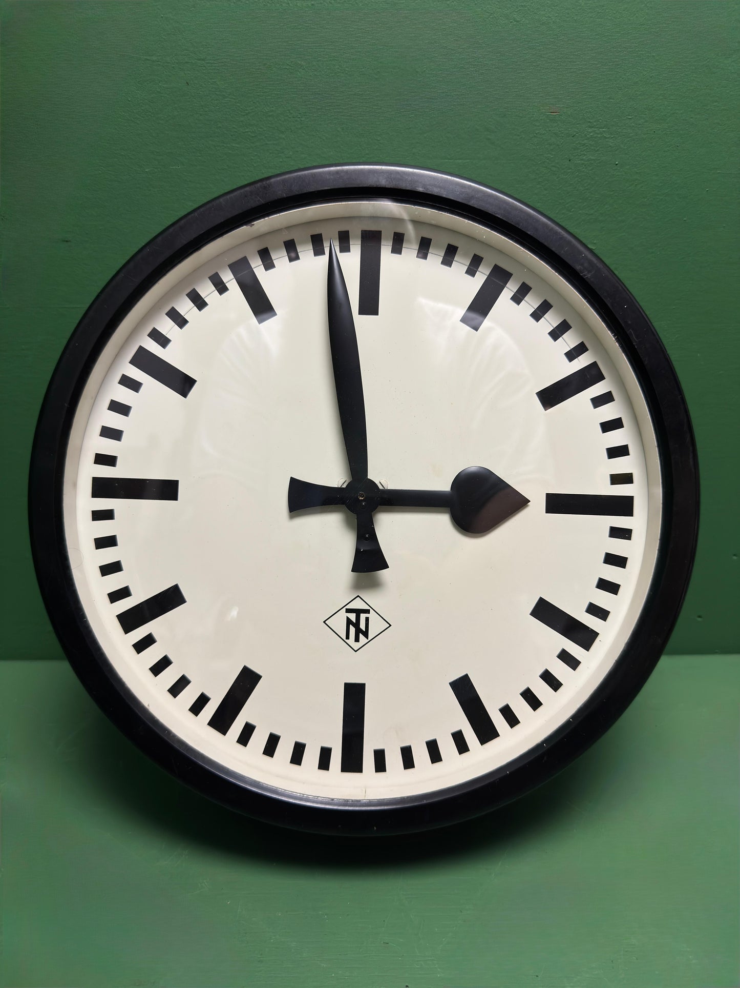 1940s TN Tele Norma West German Bakelite Factory / Office Clock