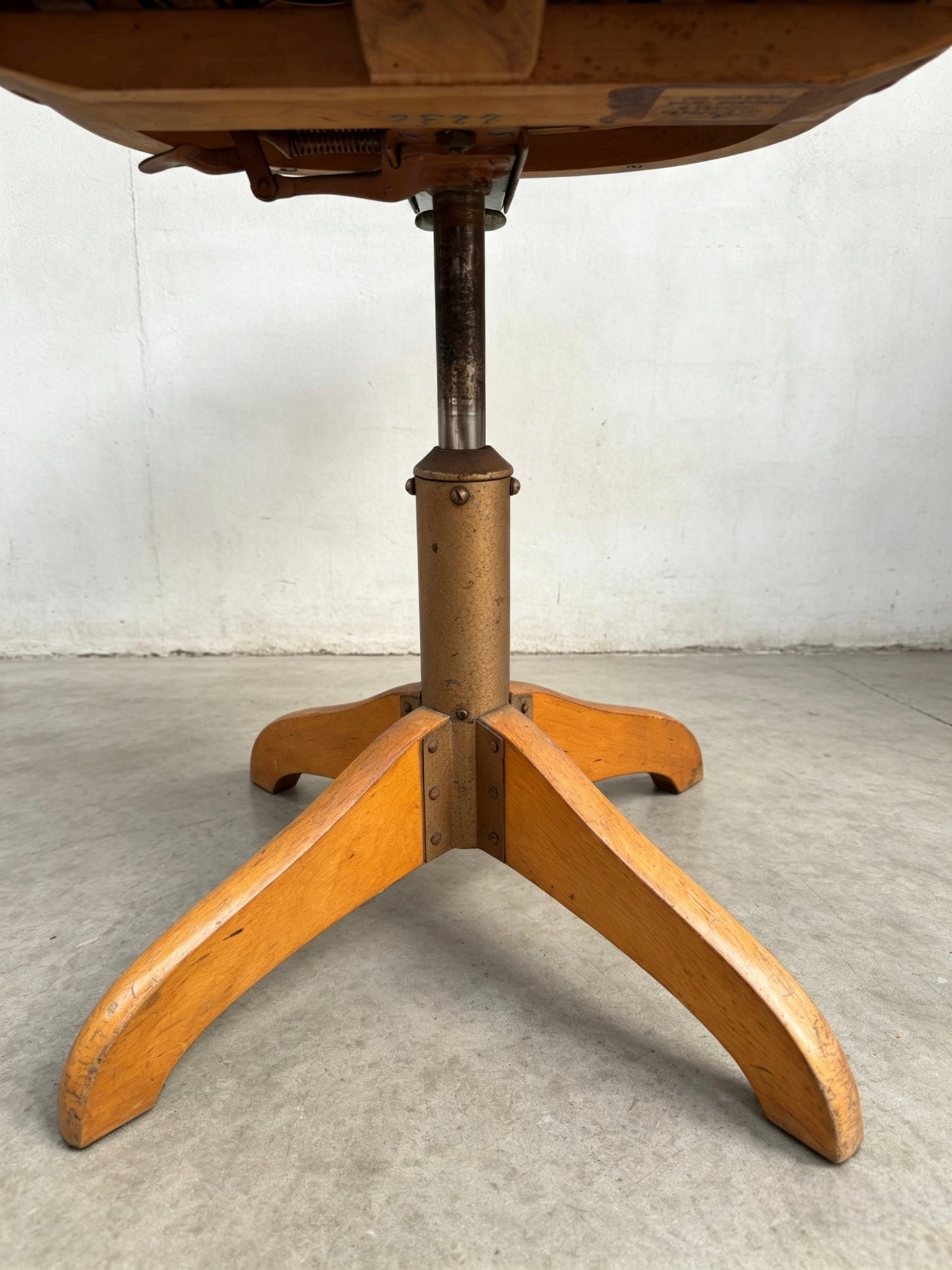 1930s Ama Elastik Factory Chair