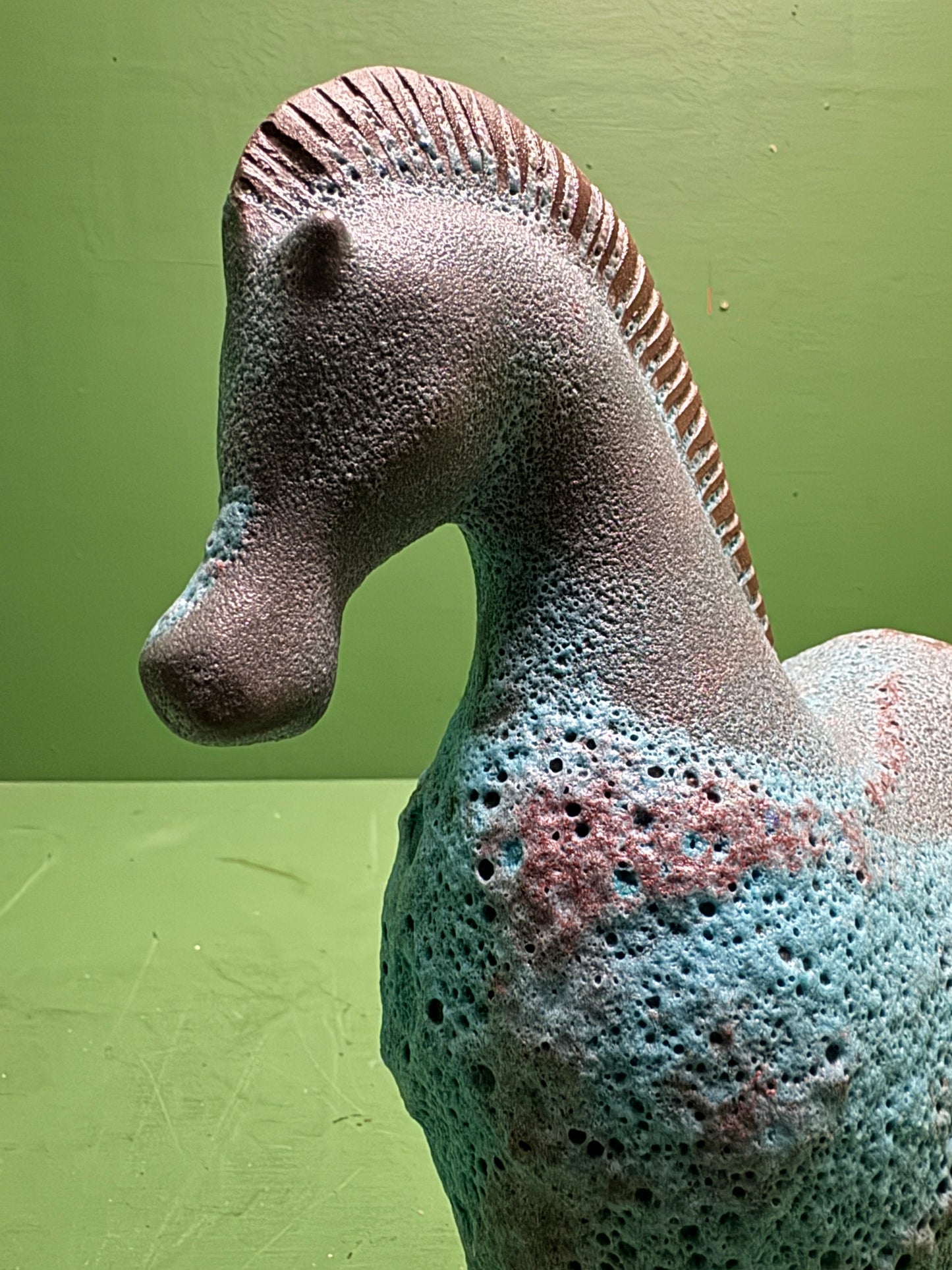 Ceramic Horses By Renowned Design Ceramicist Saliha Kartal