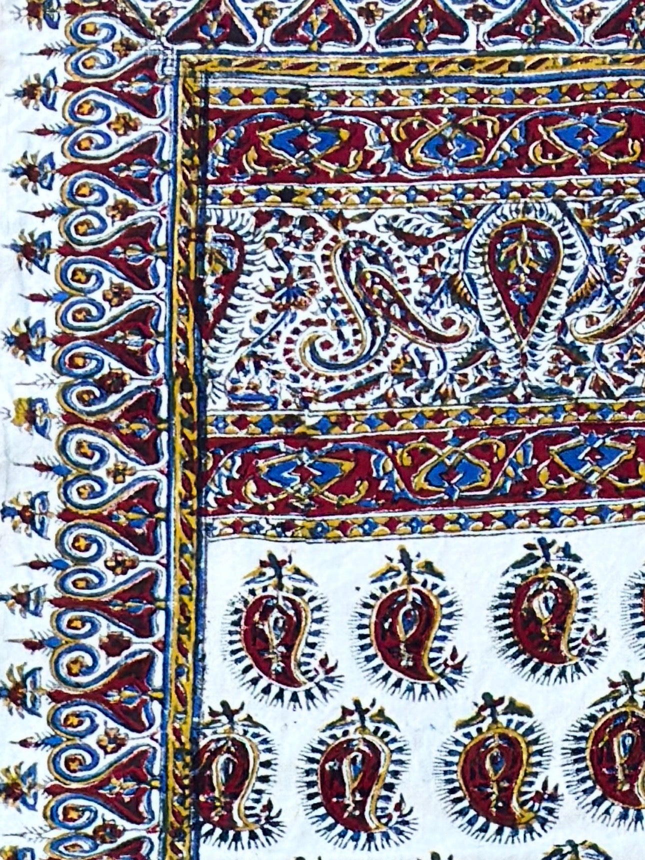 Ghalamkari Hand Block Prints Made In Iran