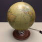 Vintage 1960s German Glass Globe Lamp By JRO Globus Munchen