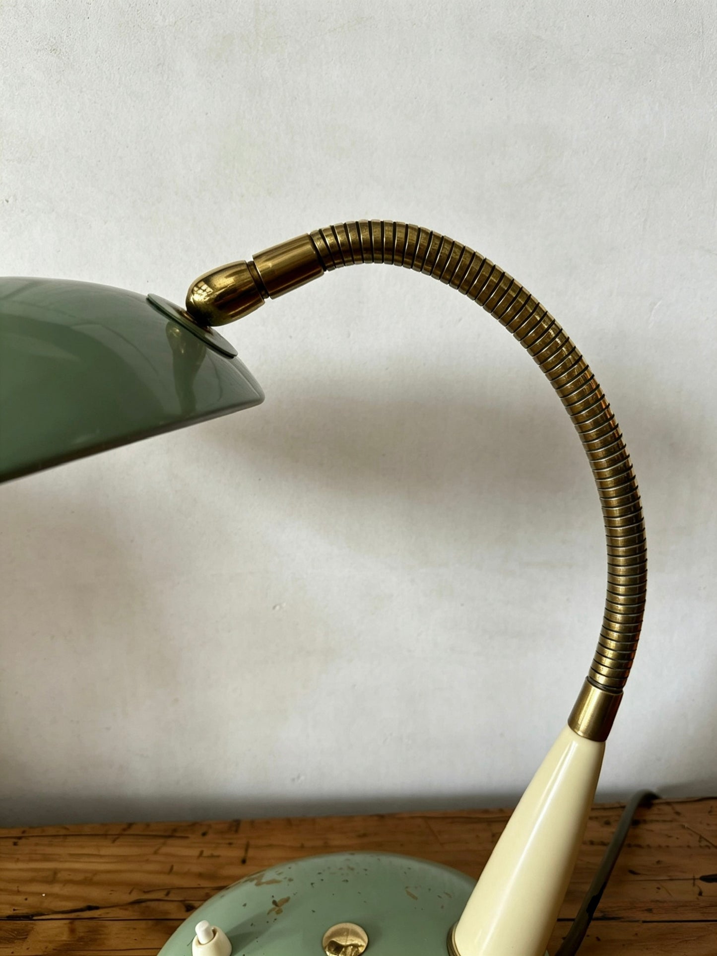 1960s Italian Gooseneck Table Lamp