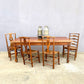 Late 1800s Large English Oak Table