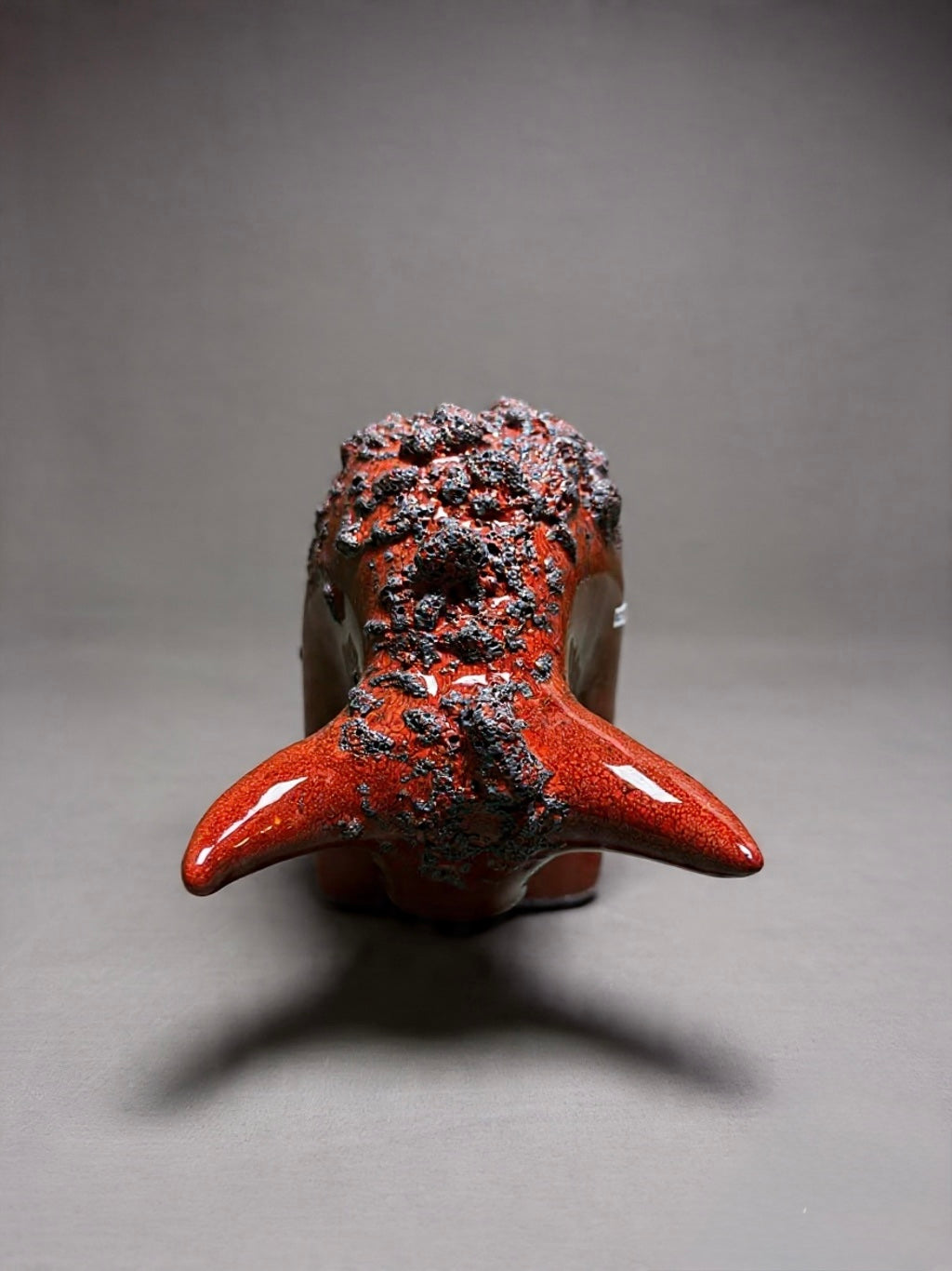 Otto Keramik Classic Ceramic Bull West German Pottery Fat Lava