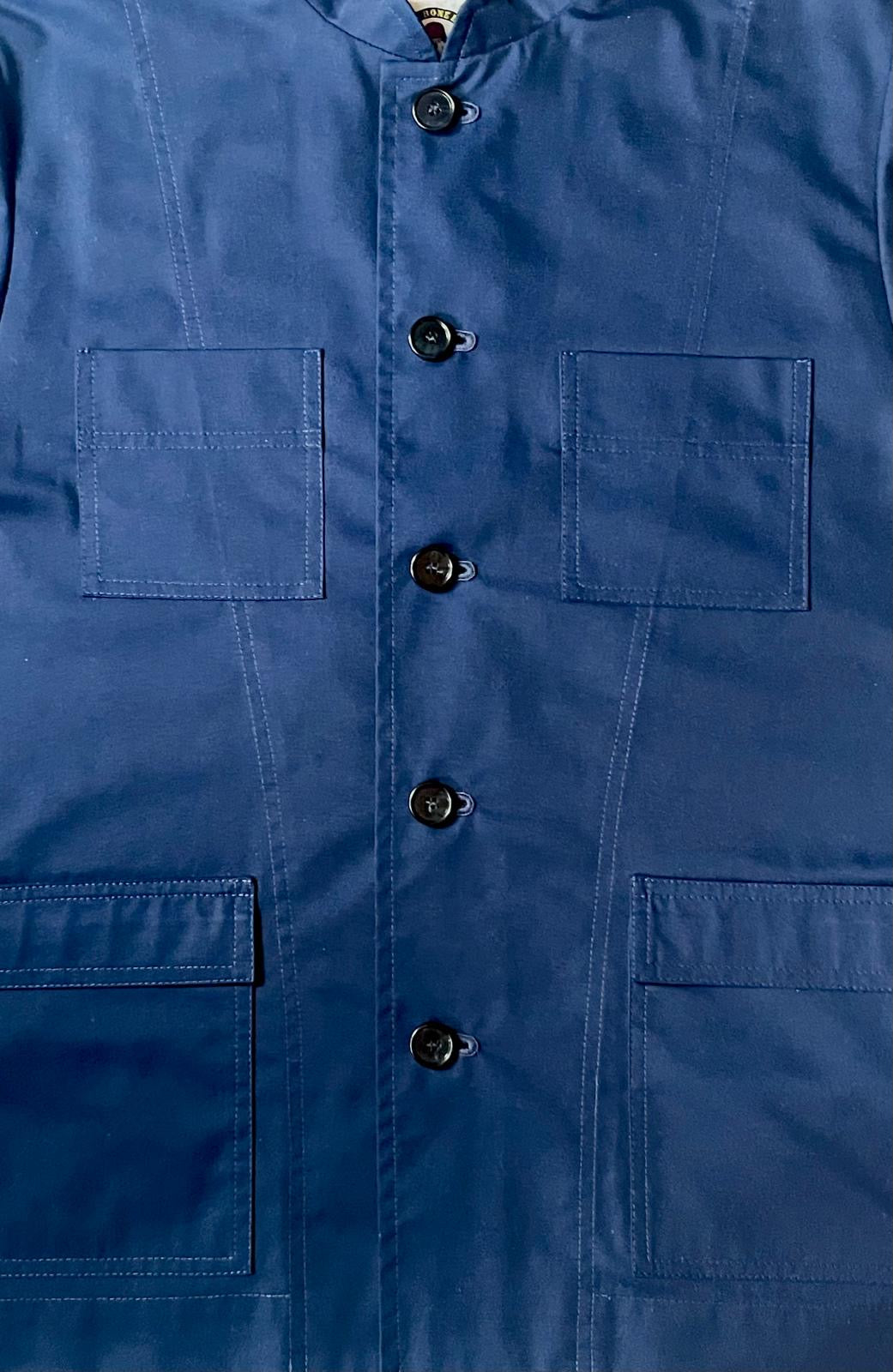The 'Mintan' Made In London Classic Work Wear Drill Cotton Over Shirt