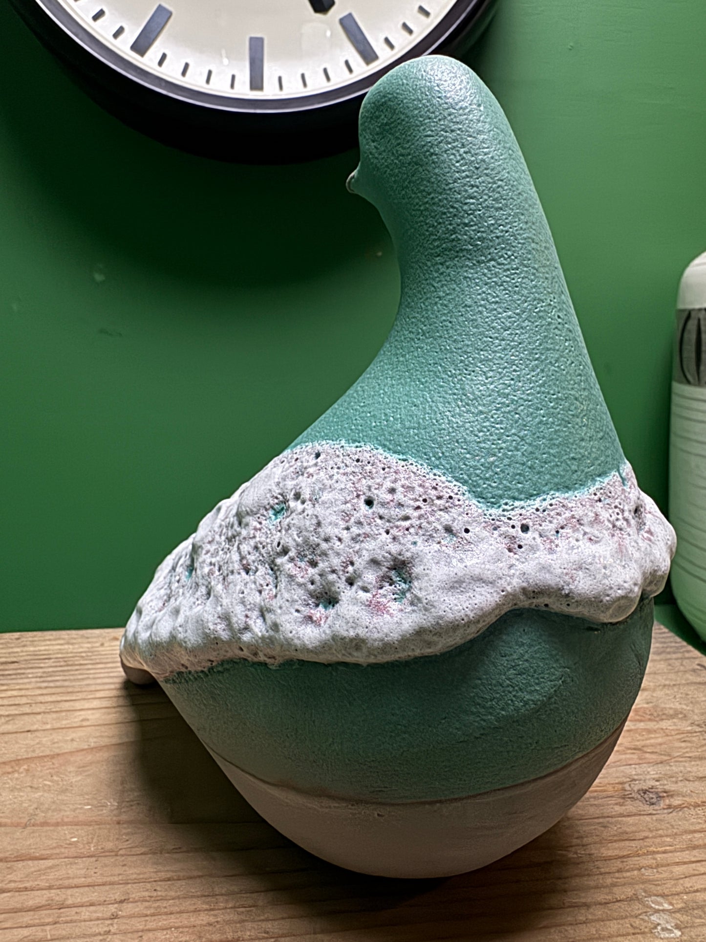 Ceramic Pigeon By Renowned Design Ceramicist Saliha Kartal