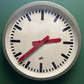 1960's East German Industrial Factory / Office Clocks By Elfema
