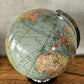 Vintage 1960s DBG Duo Glass Globe Lamp Darmstadt Germany