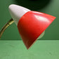 1970s German Retro Orange & White Table Lamp