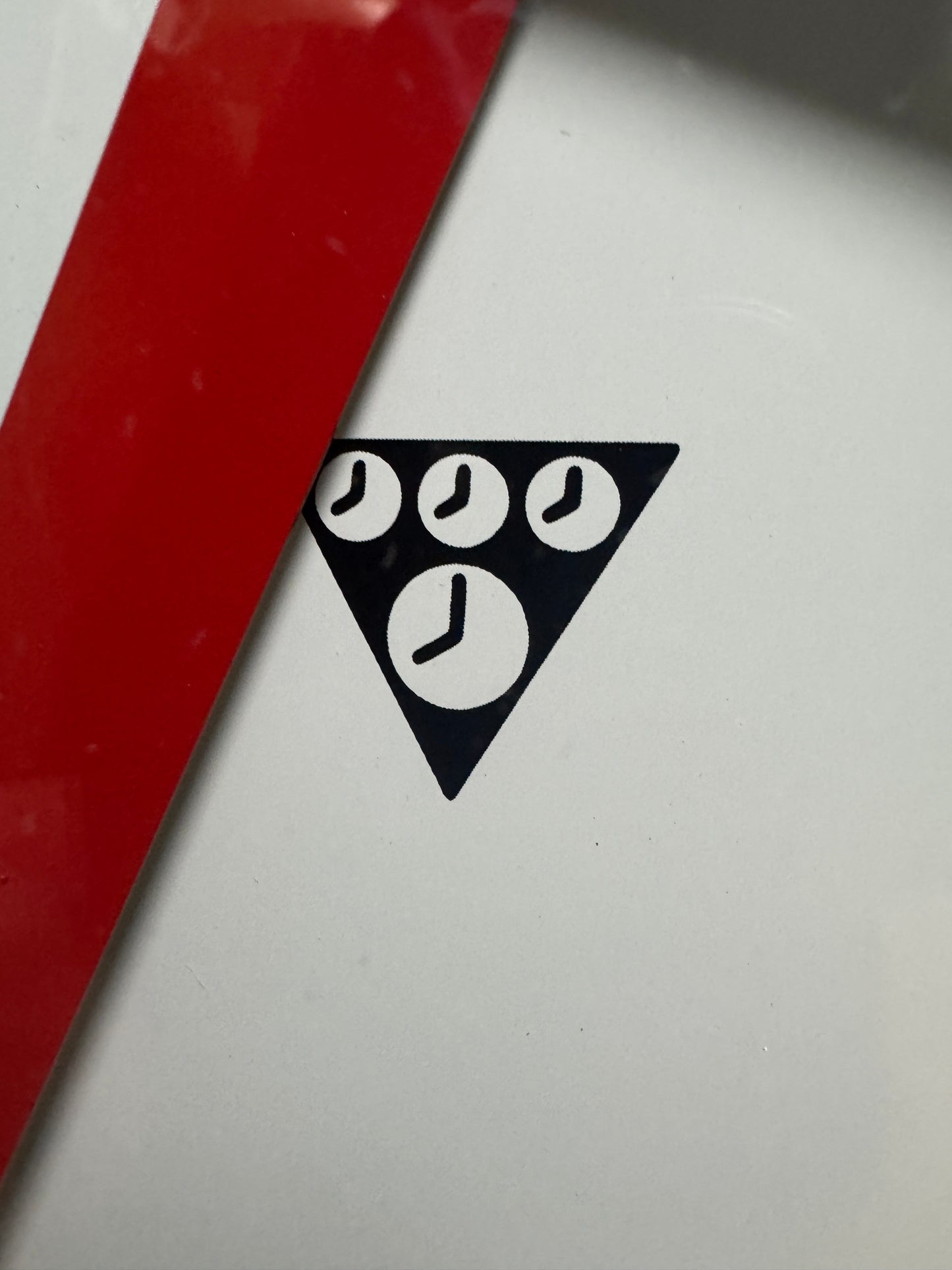 Large Czech Industrial 1970s Square Factory Clocks By Pragotron