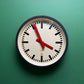 1950s East German Industrial Factory Clock By RFT