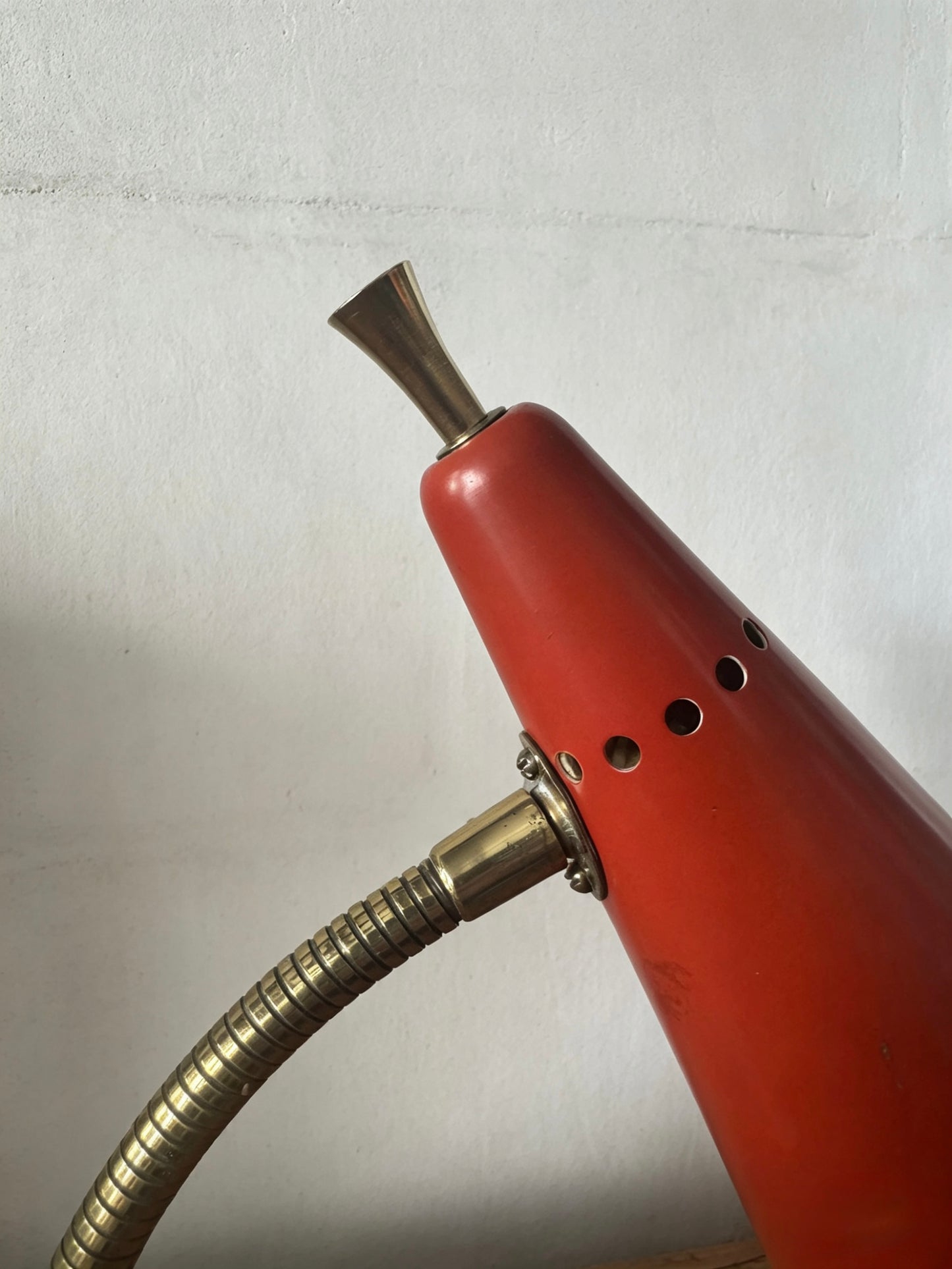 1960s Italian Gooseneck Table Lamp By Stilnovo