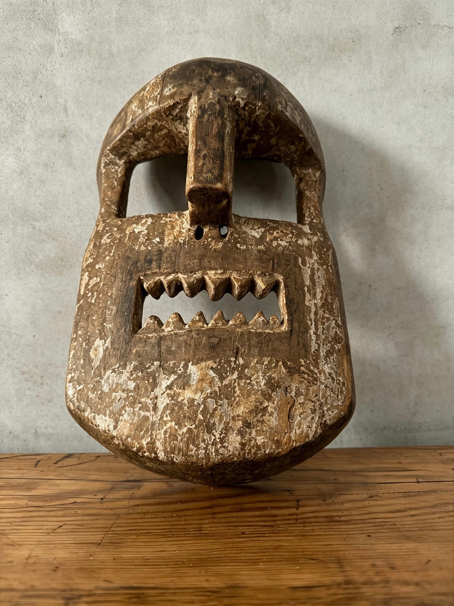 Kumu Divination Mask From The D.R. Congo
