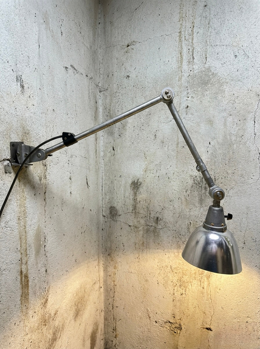 1950s Wall Mounted Task Lamp By Curt Fischer For Midgard