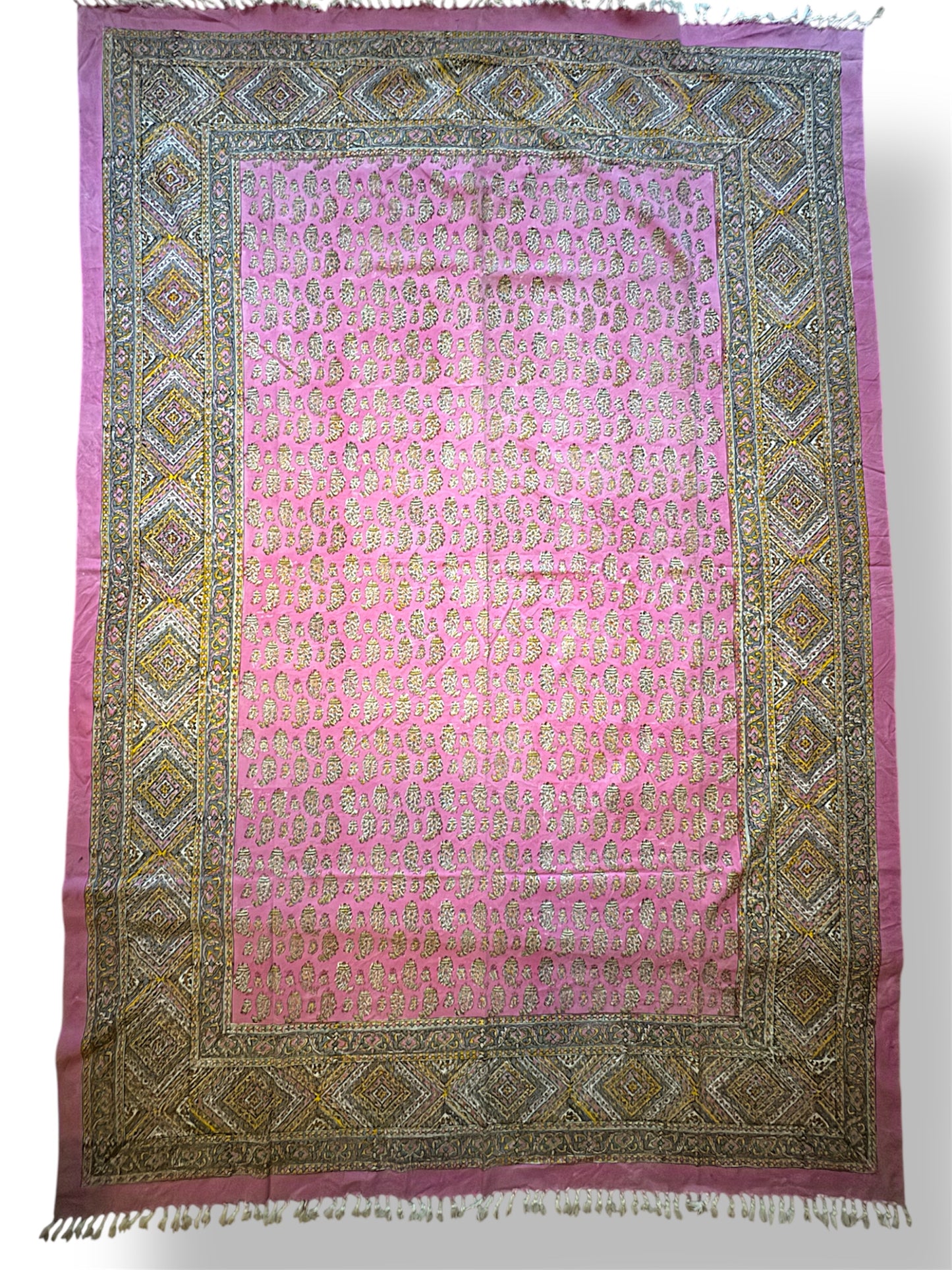 Ghalamkari Hand Block Prints Made In Iran