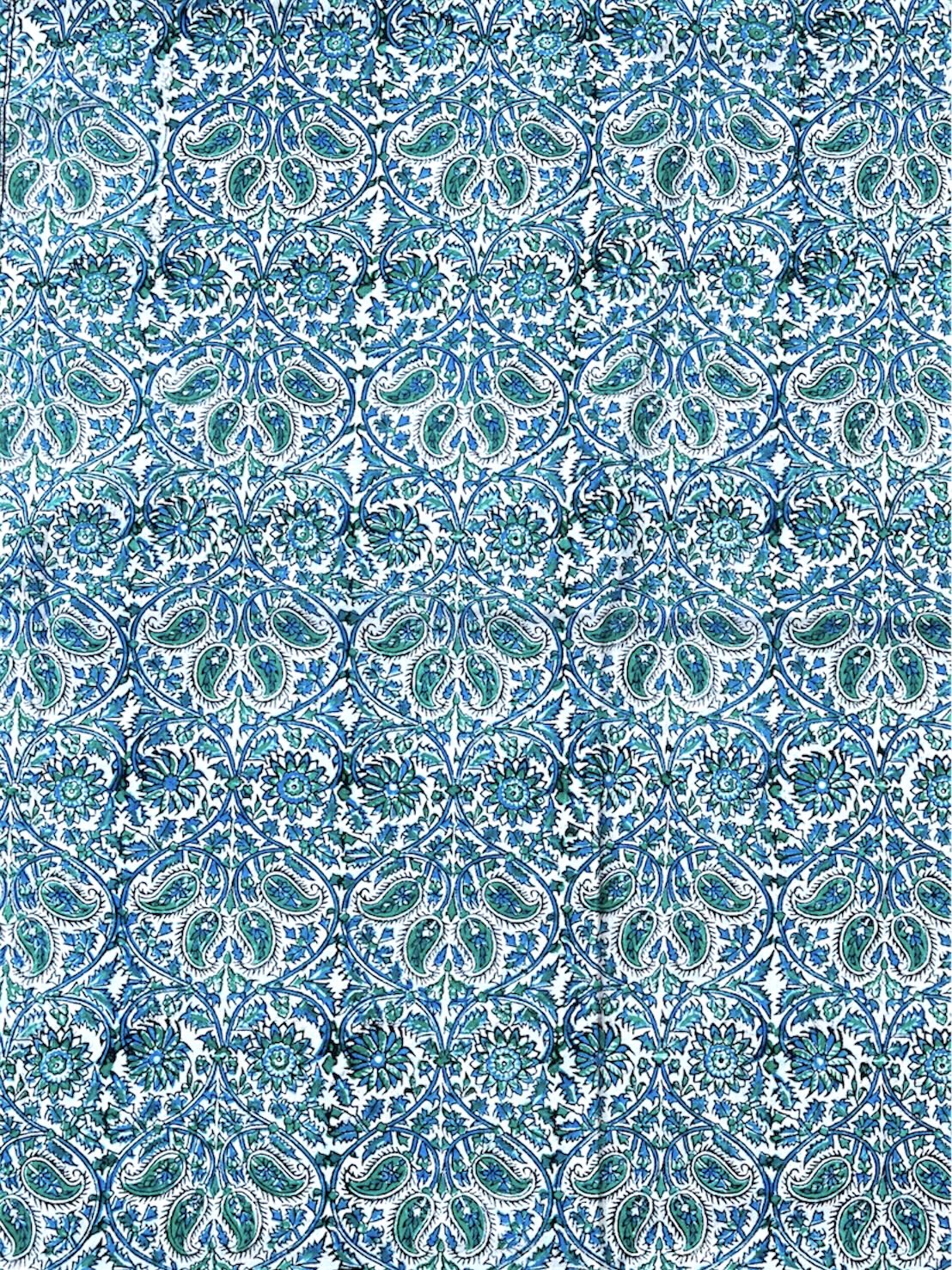 Ghalamkari Hand Block Prints Made In Iran