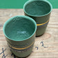 Hand Made Turkish Coffee / Espresso Cups By Renowned Design Ceramicist Saliha Kartal