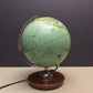 Vintage 1960s German Glass Globe Lamp By JRO Globus Munchen