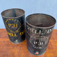 1930s Shell Oil Cans.