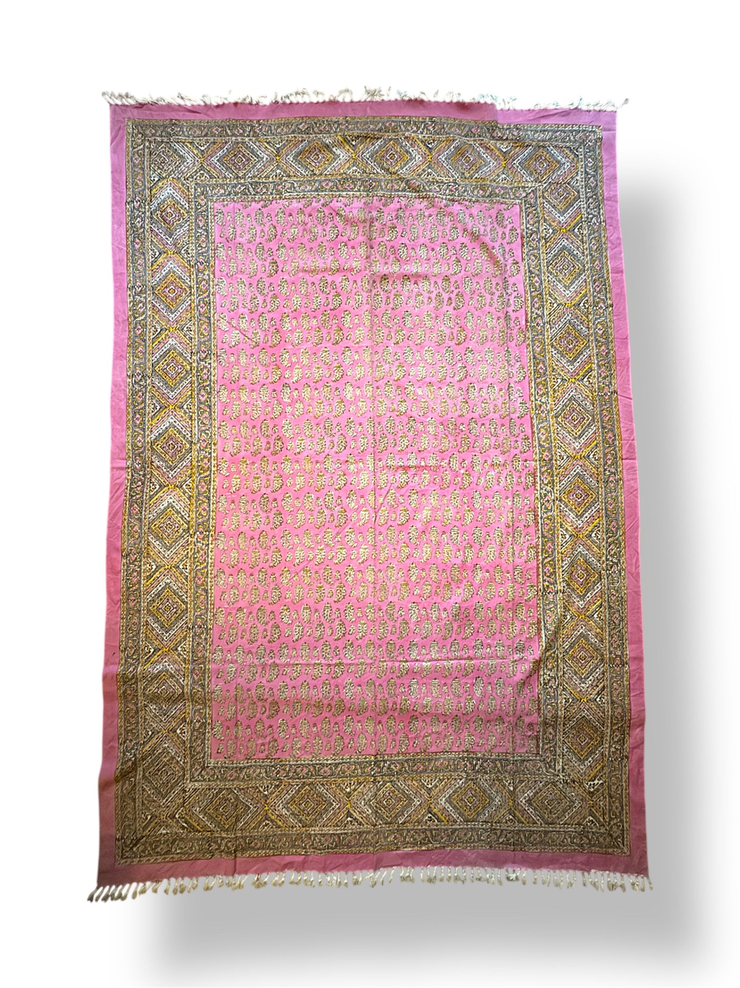 Ghalamkari Hand Block Prints Made In Iran